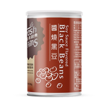 【長青穀典】 醬燒黑豆 (85g /罐)
